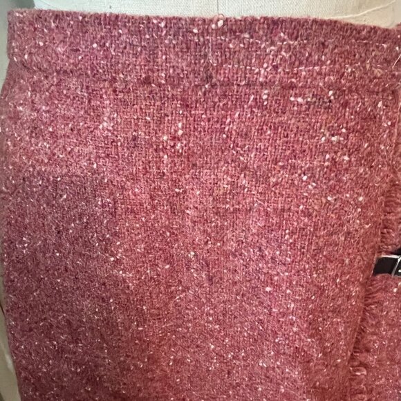 Vintage MOFFAT WEAVERS Tweeds & Tartans Scotland Wool Pleated Skirt Sz 14 - Picture 4 of 12